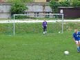 15. maj 2002: Krel og H�jgaard under opvarmningen f�r cup-kampen mod R�de Stjerne